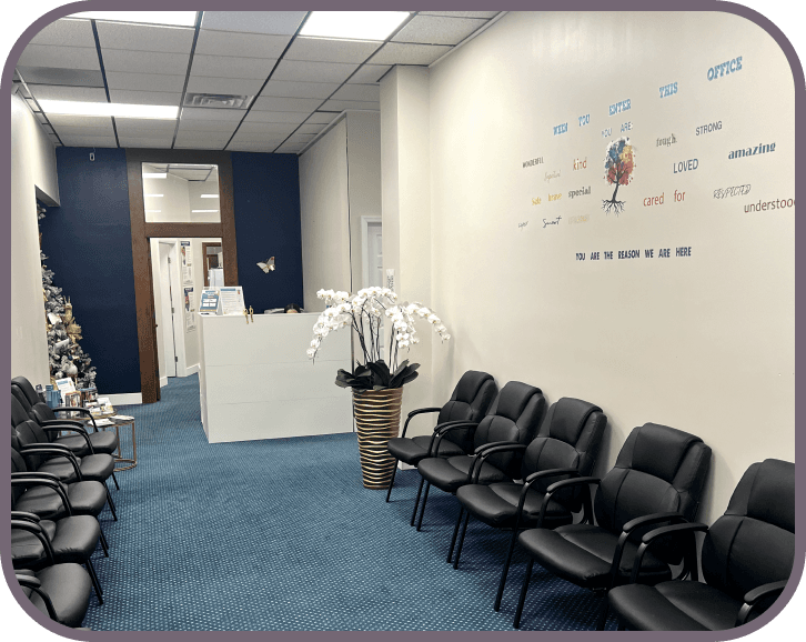 Our clinic waiting room